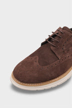 Capone Joachim Genuine Leather Suede Lace-Up Genuine Leather Lined Men Loafer