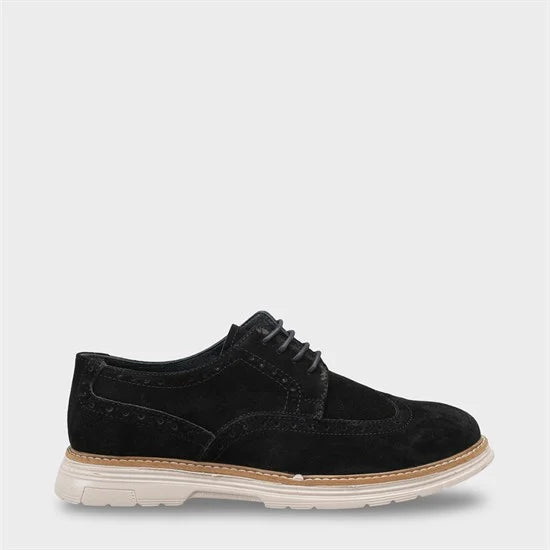 Capone Joachim Genuine Leather Suede Lace-Up Genuine Leather Lined Men Loafer