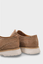 Capone Joachim Genuine Leather Suede Lace-Up Genuine Leather Lined Men Loafer
