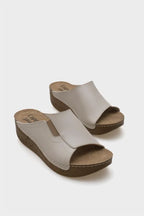 Capone Jude Z5414 Women Beige Slide Comfort Anatomical Sandals