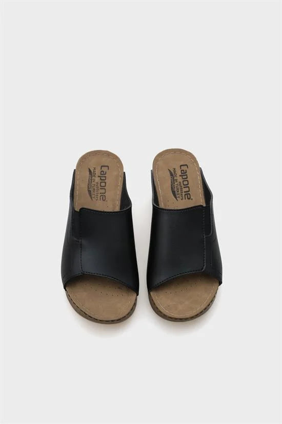 Capone Jude Z5414 Women Beige Slide Comfort Anatomical Sandals