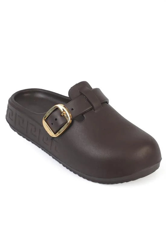 Capone Judi EVA Closed Toe Women Beige Sandal