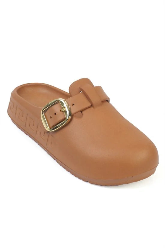 Capone Judi EVA Closed Toe Women Beige Sandal