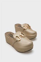 Capone Julia Women Beige Slingback Comfort Anatomical Sandals