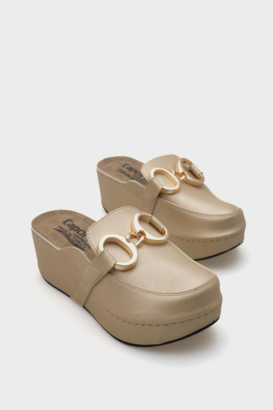 Capone Julia Women Beige Slingback Comfort Anatomical Sandals