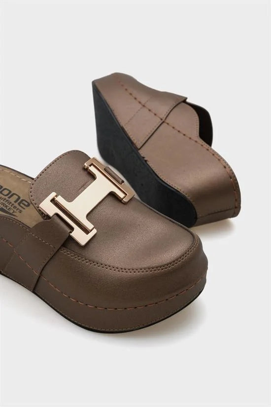 Capone Justin 612005 Women Beige Slingback Comfort Anatomical Sandals