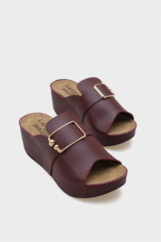 Capone Kacie 612245 Women Beige Slingback Comfort Anatomical Sandals