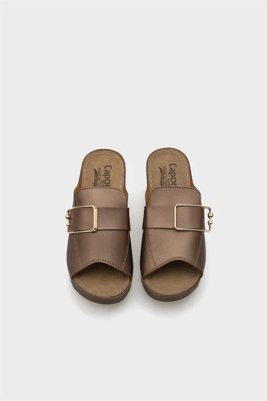 Capone Kacie 612245 Women Beige Slingback Comfort Anatomical Sandals