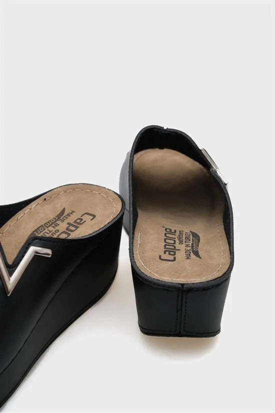Capone Kailey 6145 Women Gold Platform V Clip Accessory Sandals