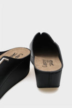 Capone Kally Z6188 Women Gold Platform V Clip Accessory Clog Sandals