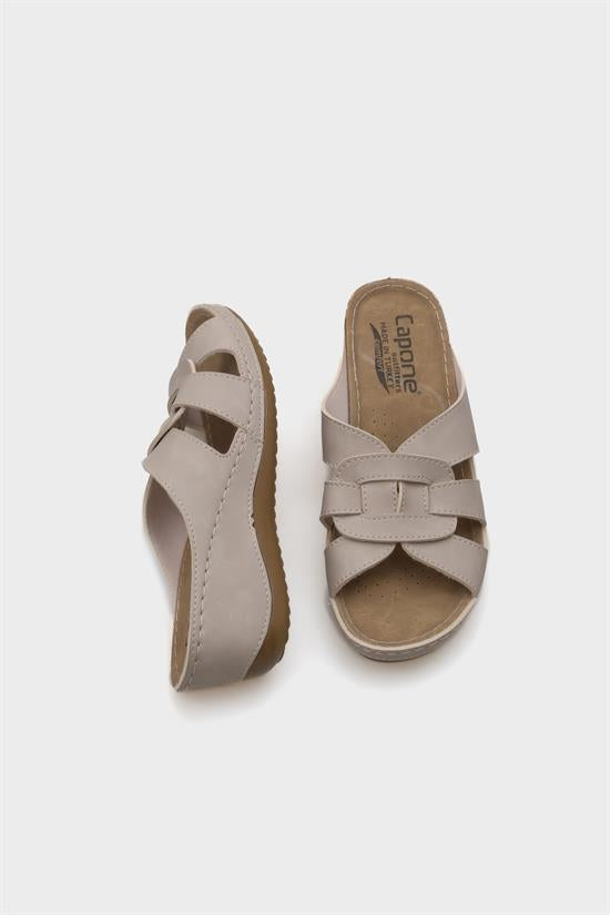 Capone Kamila 6319 Women Brown Slingback Comfort Anatomical Sandals