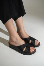 Capone Kamila 6319 Women Brown Slingback Comfort Anatomical Sandals