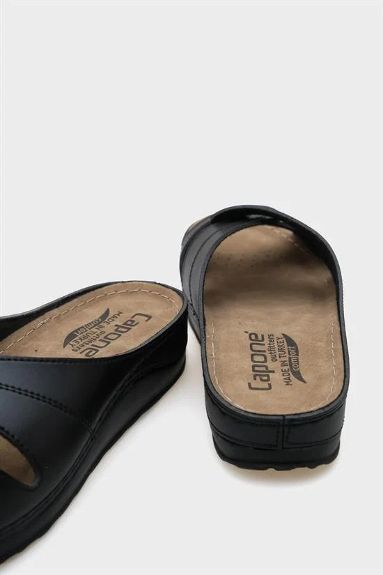Capone Kamila 6319 Women Brown Slingback Comfort Anatomical Sandals