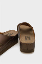 Capone Kandy Z0632 Women Navy Slide Comfort Anatomical Cross Band Sandals