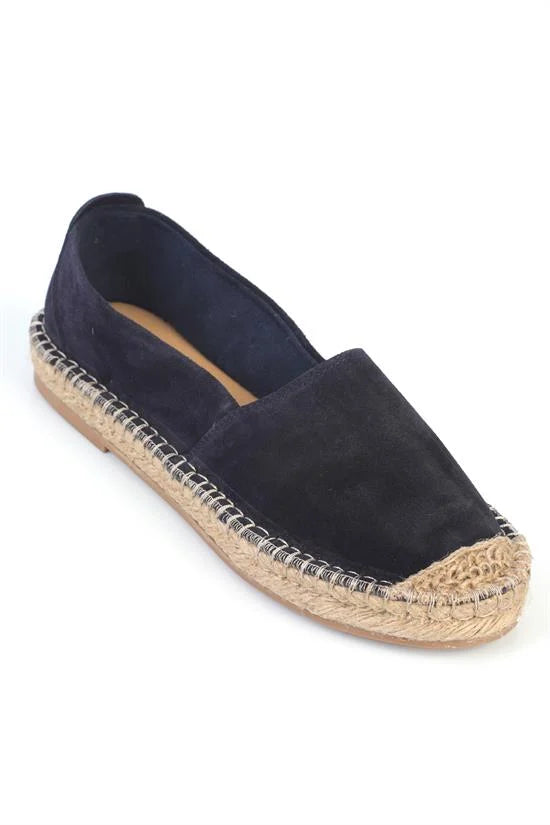 Capone Laurie Genuine Leather Suede Women Tan Espadrille