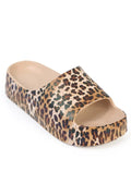 Capone Leorah EVA Ženske sandale Leopard bež