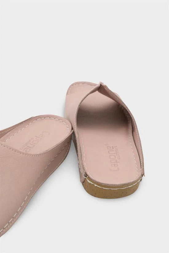Capone Marielle Genuine Leather Soft Comfort Women Black Sandal