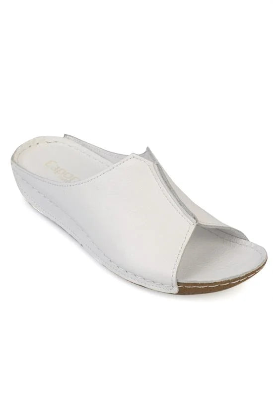 Capone Marielle Genuine Leather Soft Comfort Women Black Sandal