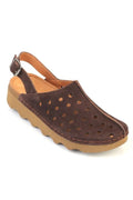Capone Meghan Genuine Leather Soft Comfort Women Camel Sandal