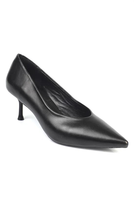 Capone Merle Pointed Toe Genuine Leather Lined Stiletto