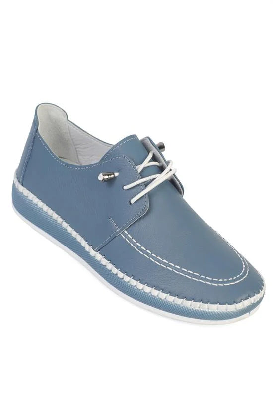 Capone Michele Genuine Leather Soft Comfort Sole Women White Ballet Flat