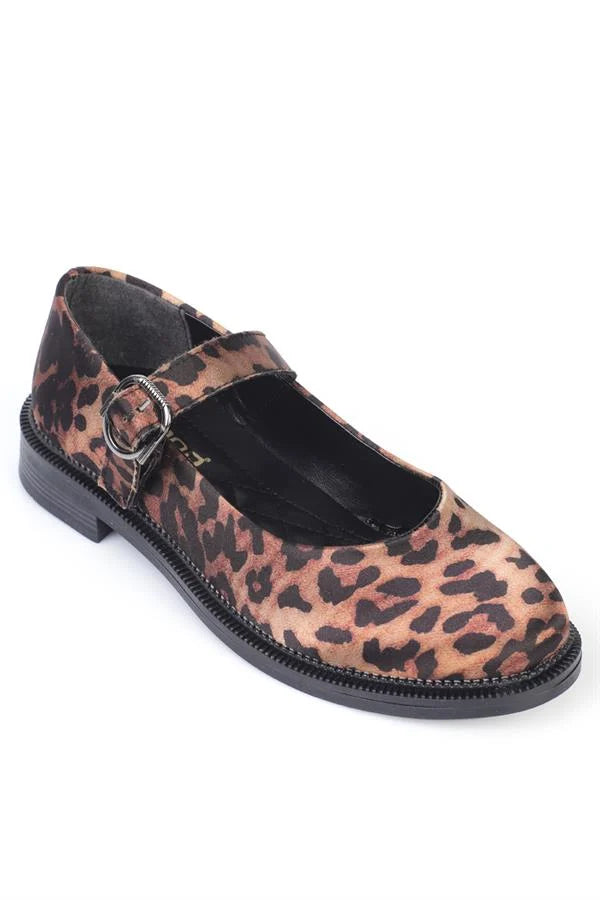 Capone Cayla MJ Side Buckle Women Beige Shoes