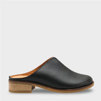 Capone Nancey Genuine Leather Low Heel Women Tan Clog