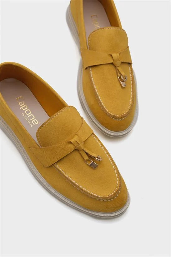 Capone Calypso Women Yellow Loafer