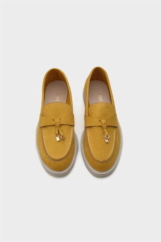Capone Calypso Women Yellow Loafer