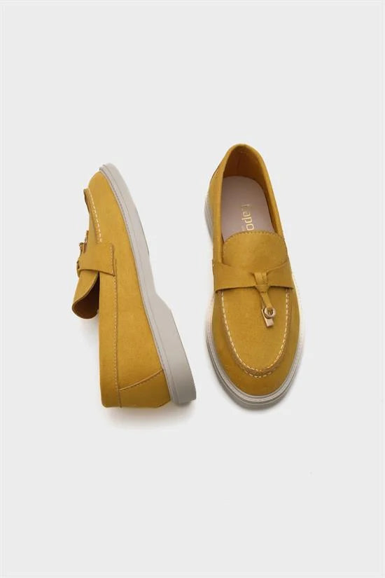 Capone Calypso Women Yellow Loafer