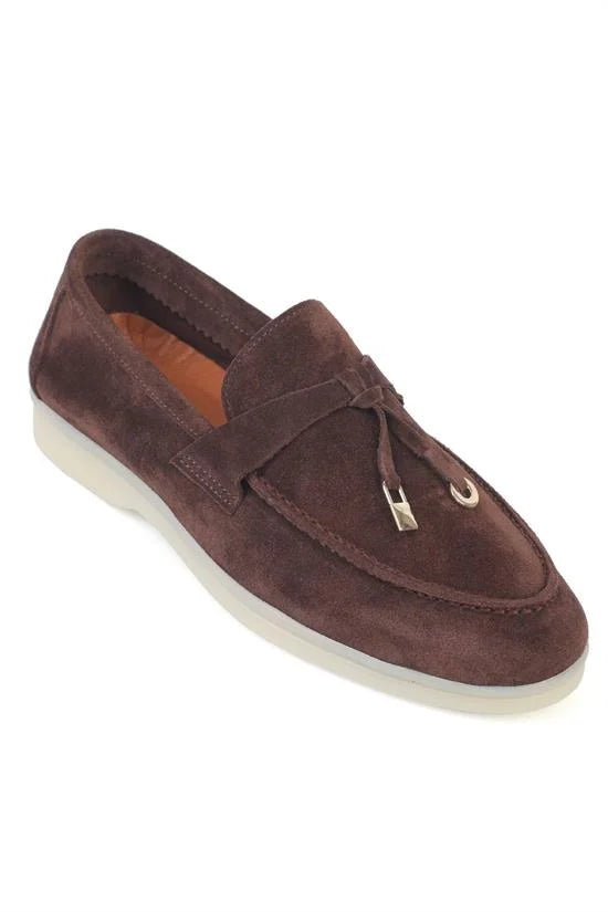 Capone Vikki Genuine Leather Women Brown Loafer