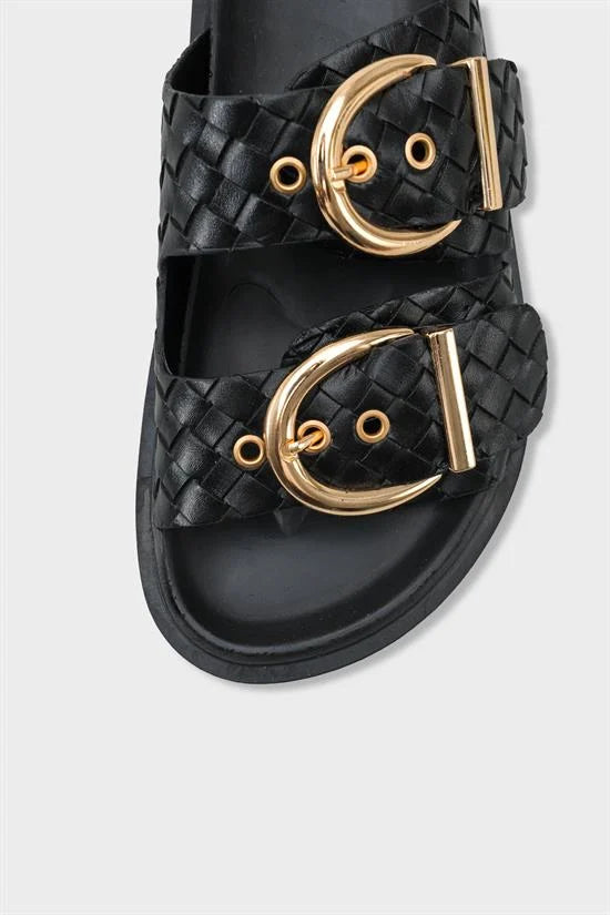 Capone Outfitters 1000 Women Black Sandal