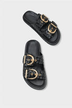 Capone Outfitters 1000 Women Black Sandal