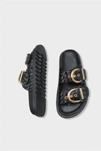 Capone Outfitters 1000 Women Black Sandal
