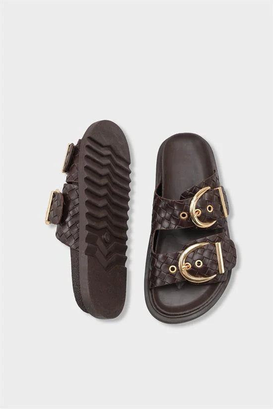 Capone Outfitters 1000 Women Black Sandal