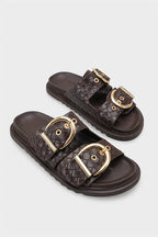 Capone Outfitters 1000 Women Black Sandal