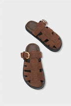 Capone Outfitters 1007 Women Brown Sandal