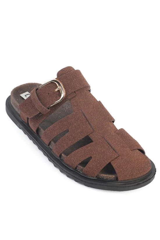 Capone Outfitters 1007 Women Brown Sandal