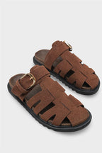 Capone Outfitters 1007 Women Brown Sandal