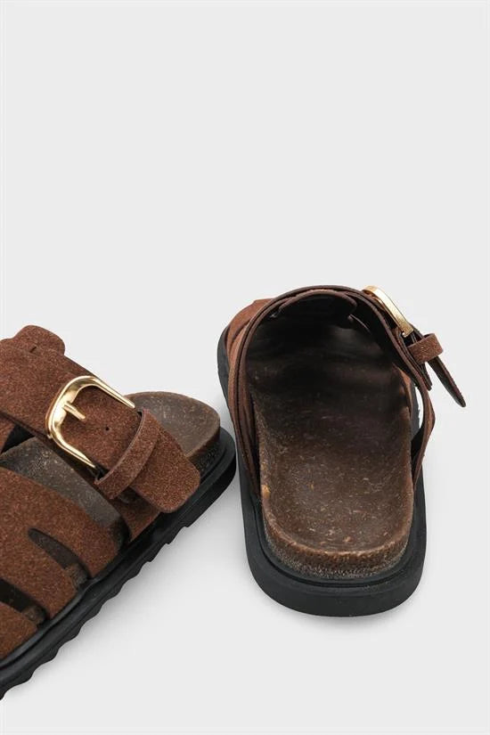 Capone Outfitters 1007 Women Brown Sandal