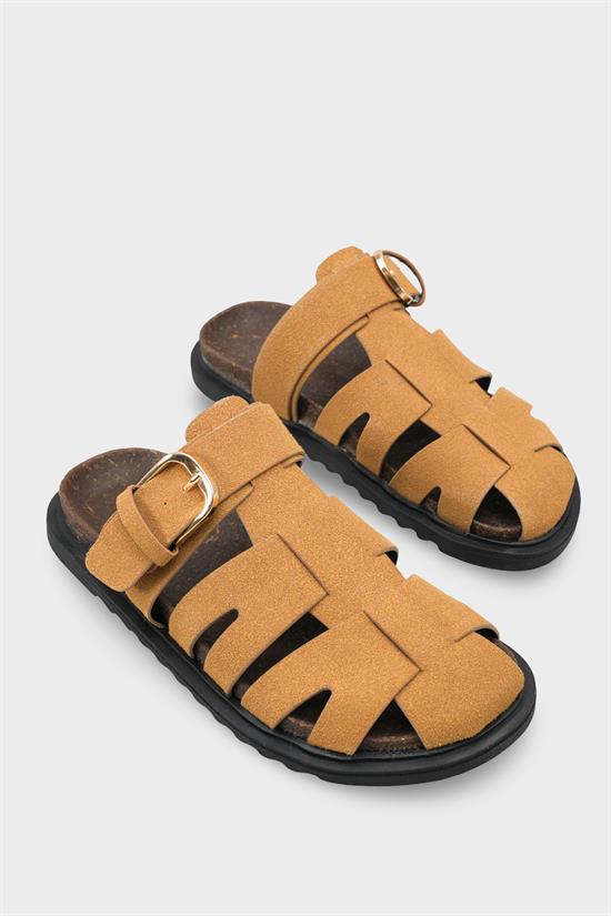 Capone Outfitters 1007 Women Brown Sandal
