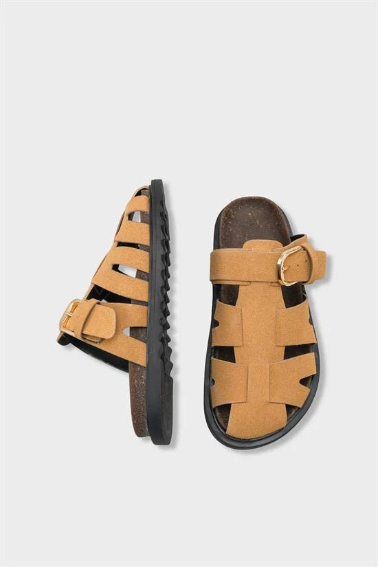 Capone Outfitters 1007 Women Brown Sandal