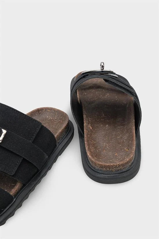 Capone Outfitters 1010 Women Black Sandal