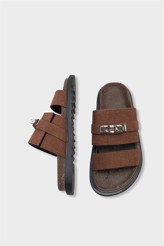 Capone Outfitters 1010 Women Black Sandal