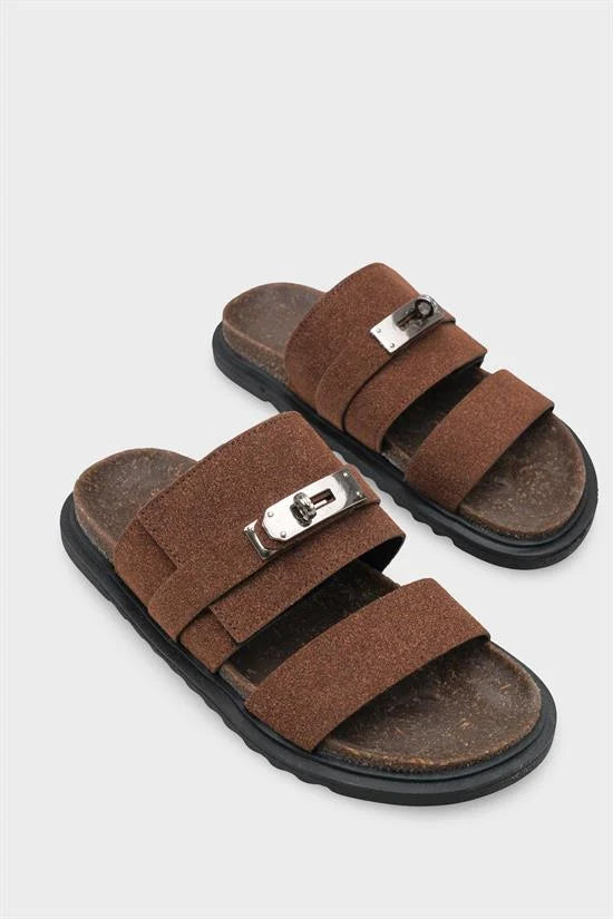 Capone Outfitters 1010 Women Black Sandal
