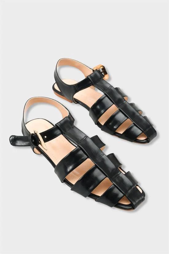 Capone Outfitters 1105 Women Black Ballerina