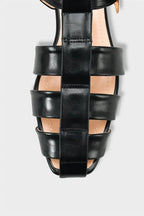 Capone Outfitters 1105 ženske crne baletanke