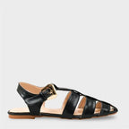 Capone Outfitters 1105 ženske crne baletanke