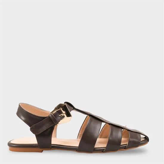 Capone Outfitters 1105 ženske crne baletanke
