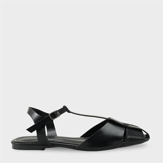 Capone Outfitters 1110 ženske crne balerinke